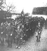 4-й батальон Осиекской бригады, осень 1944 года